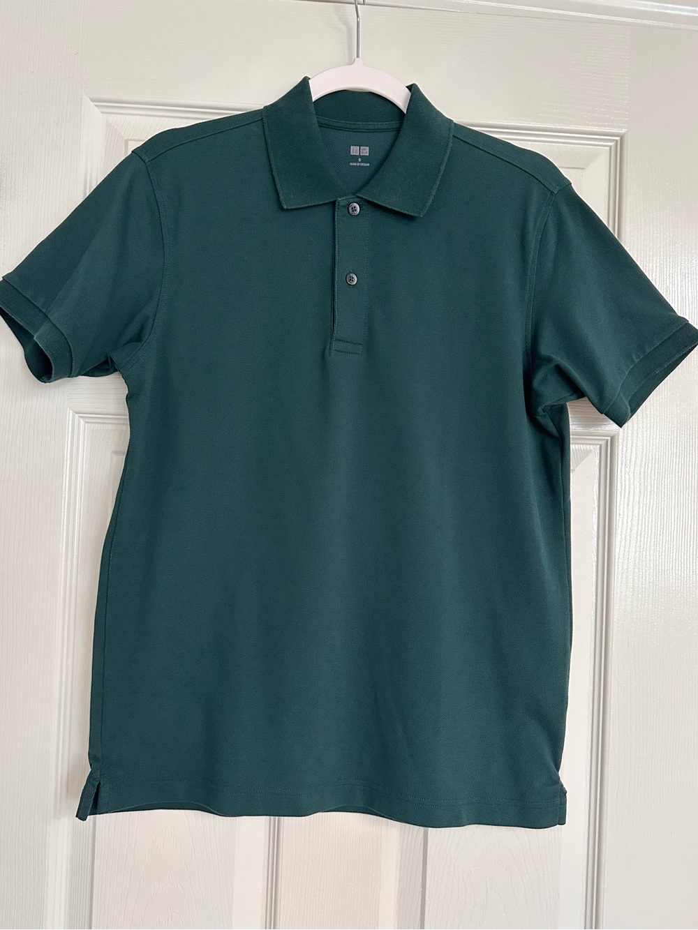 UNIQLO Men's Dark Green Polo Shirt
